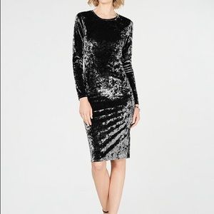 Michael Kors Crushed Velvet Dress